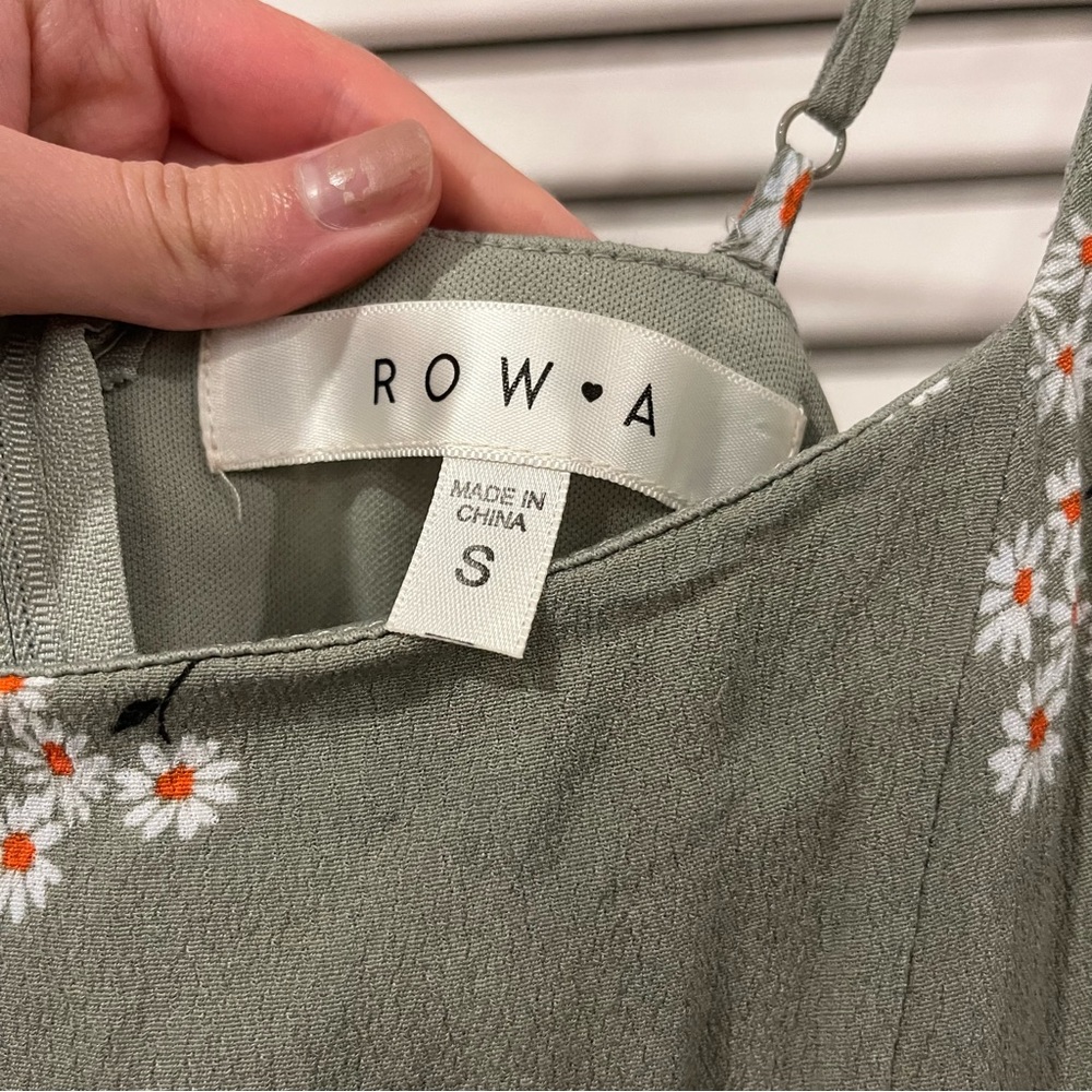 Row A Square Neck MIDI Dress - Picture 4 of 5